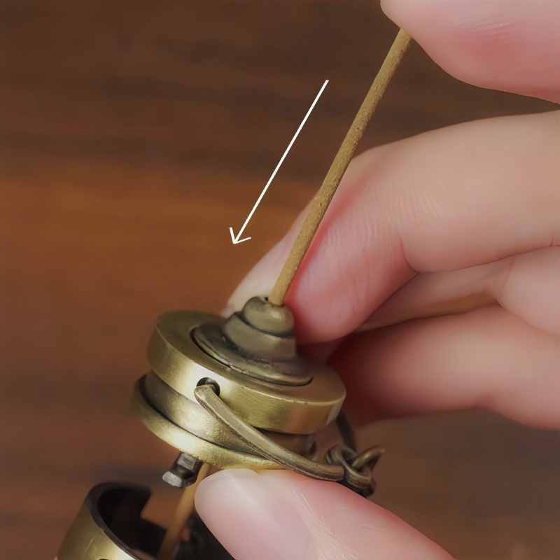 Soaring Crane Prosperity Incense Holder