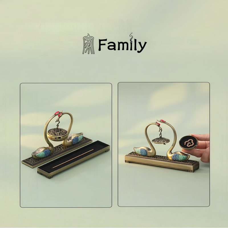 Swan Lake Incense Holder